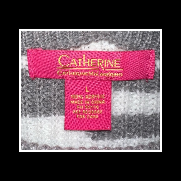 •Catherine Women’s striped sweater☁️EUC☁️ - Picture 3 of 3